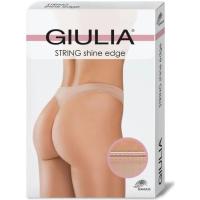 Трусы Giulia String Shine Edge Black S/M Фото