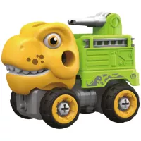 Конструктор Otamanko Машинка-конструктор Тиранозавр пожежна машина Жовт Фото