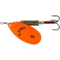 Блесна X-Fish Stark 14g 5 Nikel UV orange Фото