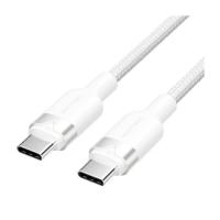Дата кабель Vention USB-C to USB-C 1.0m 60W aluminum alloy white Фото