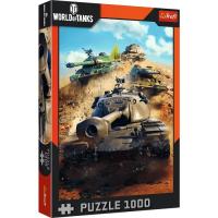 Пазл Trefl World of Tanks: Танки в бою 1000 елементів Фото