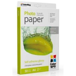 Фотобумага ColorWay A4 135г SuperGlossy, 50c. Фото 1
