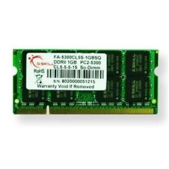Модуль памяти для ноутбука G.Skill SoDIMM DDR2 2GB 667 MHz Фото