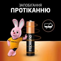 Батарейка Duracell AAA лужні 2 шт. в упаковці Фото 5