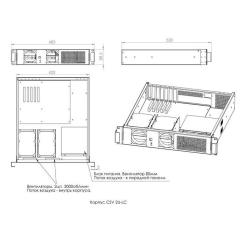 Корпус для сервера CSV 2U-LC 6HDD Фото 6