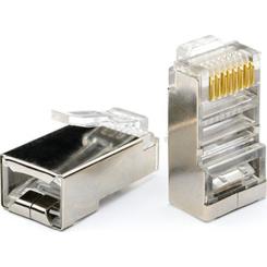 Коннектор Atcom RJ45 cat.5e FTP 8p8c Фото