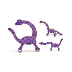 Развивающая игрушка Melissa&Doug Головоломка Динозавр Фото