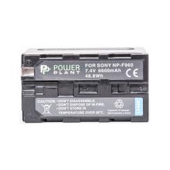 Аккумулятор к фото/видео PowerPlant Sony LED NP-F960 6600mAh Фото 1