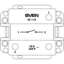Кнопка звонка Sven SE-118 white Фото 4