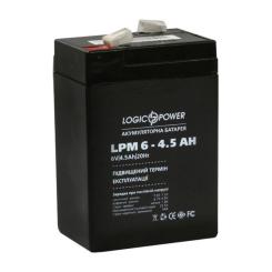 Батарея к ИБП LogicPower LPM 6В 4.5 Ач Фото 2