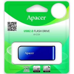 USB флеш накопитель Apacer 32GB AH334 blue USB 2.0 Фото 5