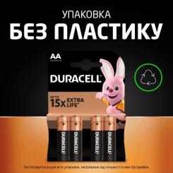 Батарейка Duracell AA лужні 12 шт. в упаковці Фото 6