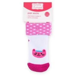 Носки детские Luvena Fortuna з малюнком рожеві Фото 1