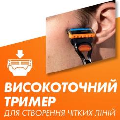 Сменные кассеты Gillette Fusion5 8 шт. Фото 7