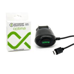Зарядное устройство Optima Micro USB 1000mAh Фото