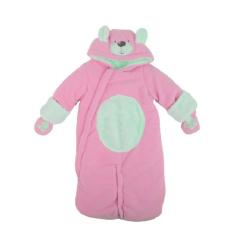 Спальный конверт Luvena Fortuna для девочек с медвежонком Фото