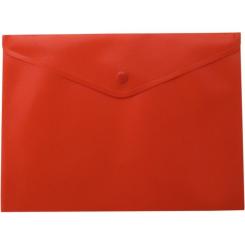 Папка - конверт Buromax А4, with a button, red Фото