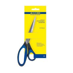 Ножницы Buromax 180мм, rubber inserts Фото 1