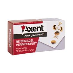 Кнопки Axent copper-plated, 50 шт. Фото 1