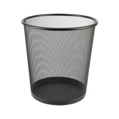 Корзина для бумаг Axent Wire mesh, black 260x280мм Фото