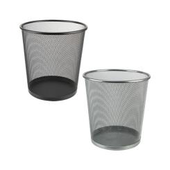 Корзина для бумаг Axent Wire mesh, black 260x280мм Фото 1