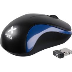 Мышка Vinga MSW-882 black - blue Фото 1