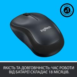 Мышка Logitech M220 Silent Grey Фото 4