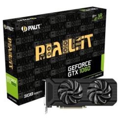 Видеокарта Palit GeForce GTX1060 3072Mb DUAL Фото