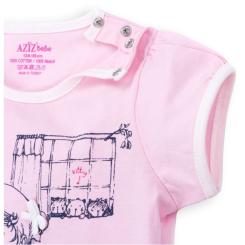 Пижама детская Aziz с девочкой и котиками Фото 4