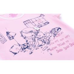 Пижама детская Aziz с девочкой и котиками Фото 5