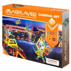 Конструктор Magplayer Набор 72 элемента Фото 1