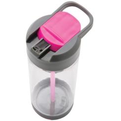 Бутылка для воды Loоoqs Tritan 700мл розовая Фото 7