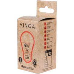 Лампочка Vinga VL-G45E27-63L Фото 3