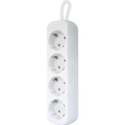 Сетевой удлинитель Defender E450 5.0 m 4 роз white Фото 1