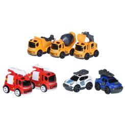 Спецтехника Same Toy Metal Гоночный внедорожник синий Фото 3