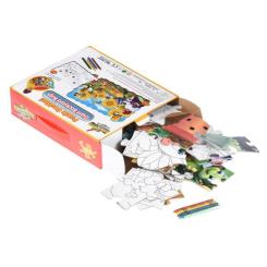 Пазл Same Toy Жуки на заднем дворе Фото 1