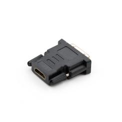 Переходник Vinga HDMI AF to DVI 24+1 M Фото 1