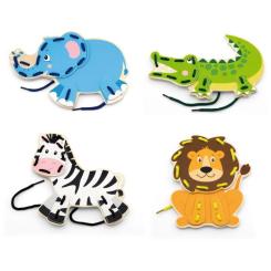Развивающая игрушка Viga Toys Дикие животные Фото 1