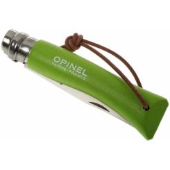 Нож Opinel №7 Inox VRI Trekking light green Фото 3
