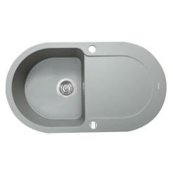 Мойка кухонная Perfelli IZETTA OGI 1141-78 GREY METALLIC Фото