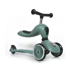 Самокат Scoot&Ride Highwaykick-1 Серо-зеленый Фото