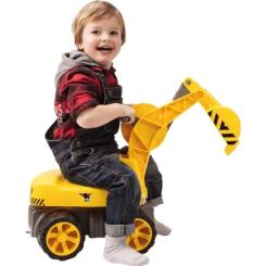 Чудомобиль Big Экскаватор для катания малыша Фото 6