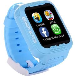 Смарт-часы UWatch K3 Kids waterproof smart watch Blue Фото 2
