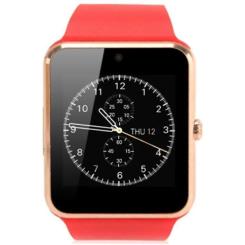 Смарт-часы UWatch Smart GT08 Gold/Red Фото 1