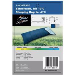 Спальный мешок L.A.Trekking одеяло Anchorage L Blue Фото 1