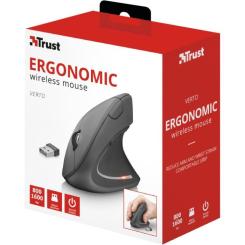 Мышка Trust Verto Wireless Ergonomic Black Фото 5
