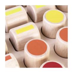 Развивающая игрушка Guidecraft Manipulatives Счетные цилиндры Фото 3