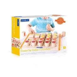 Развивающая игрушка Guidecraft Manipulatives Счетные цилиндры Фото 8