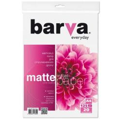 Фотобумага Barva A4 Everyday Matte 125г, 20л Фото