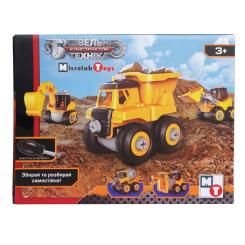 Конструктор Microlab Toys Строительная техника - трактор Фото 3